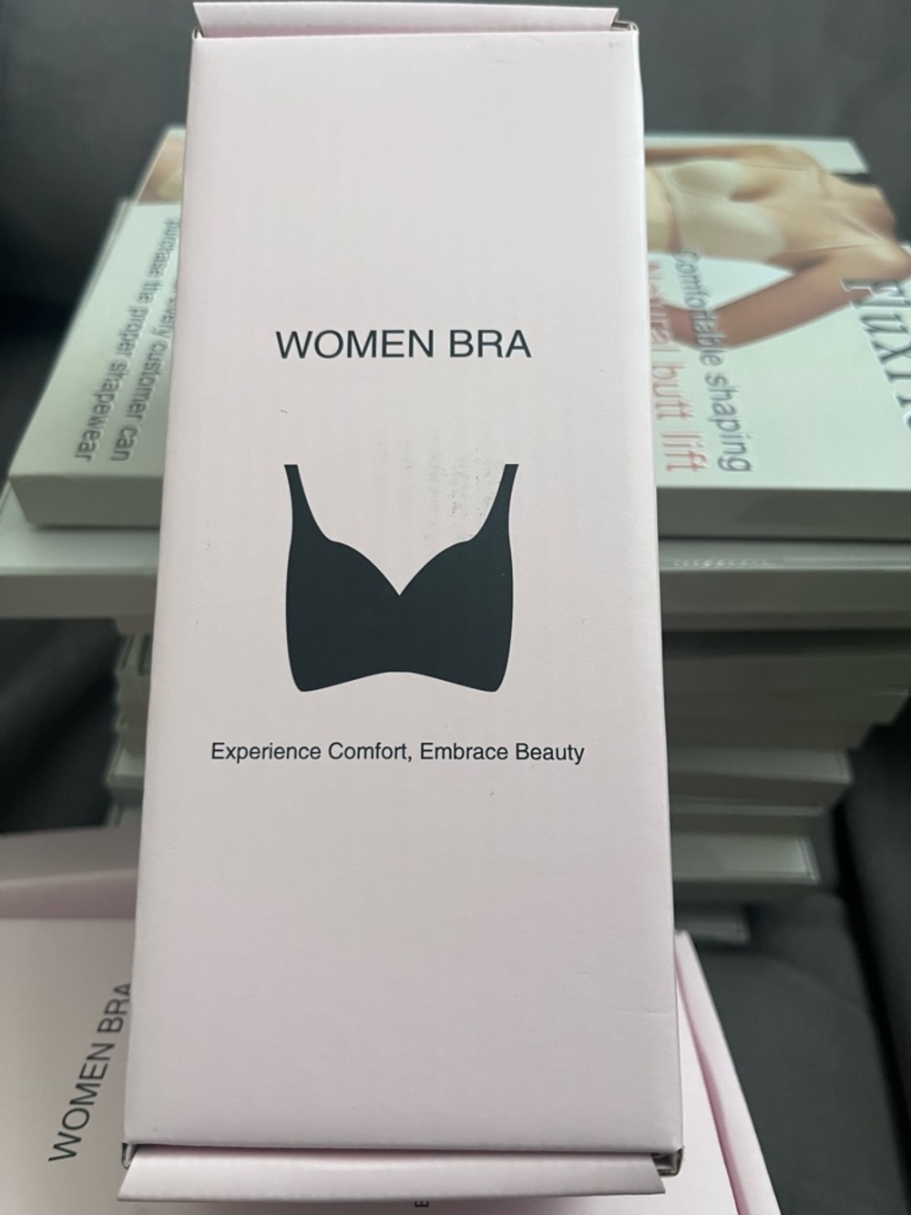 Women Bra - Pink Comfortable Everyday Support